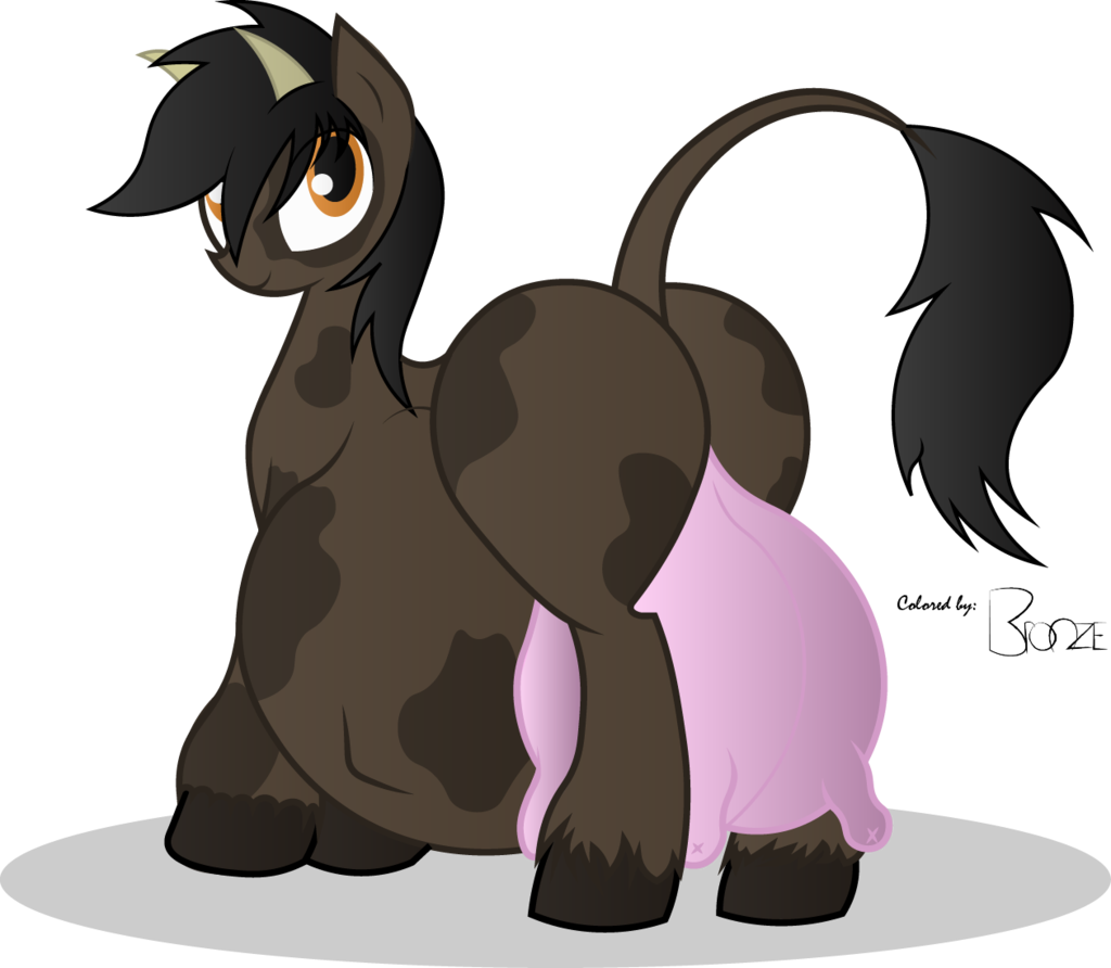 Rusticpony, Belly, Cow, Cow Pony, Horn, Oc, Oc Only, - Bronze Pony Deviantart (1024x892)