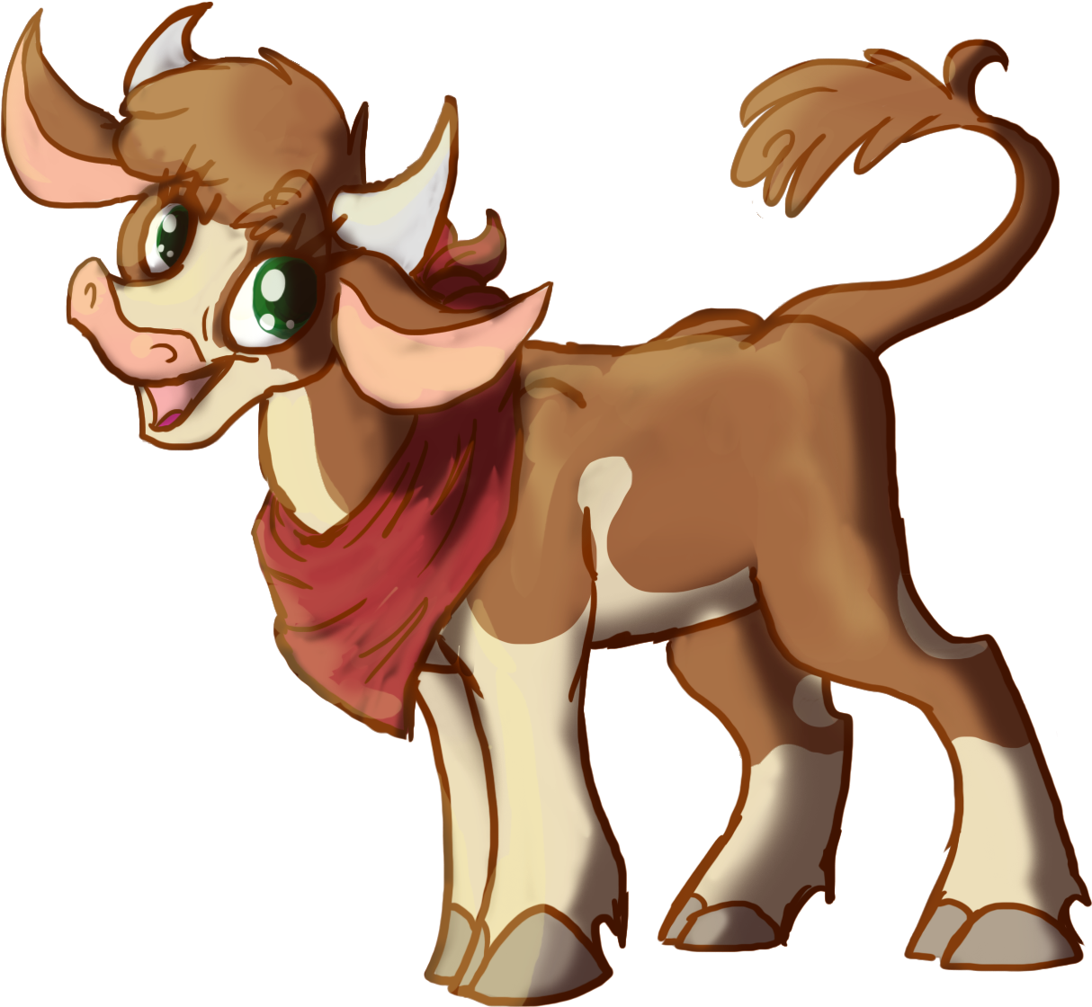 Arizona Cow, Artist - Mlp Cow Oc (1484x1369)