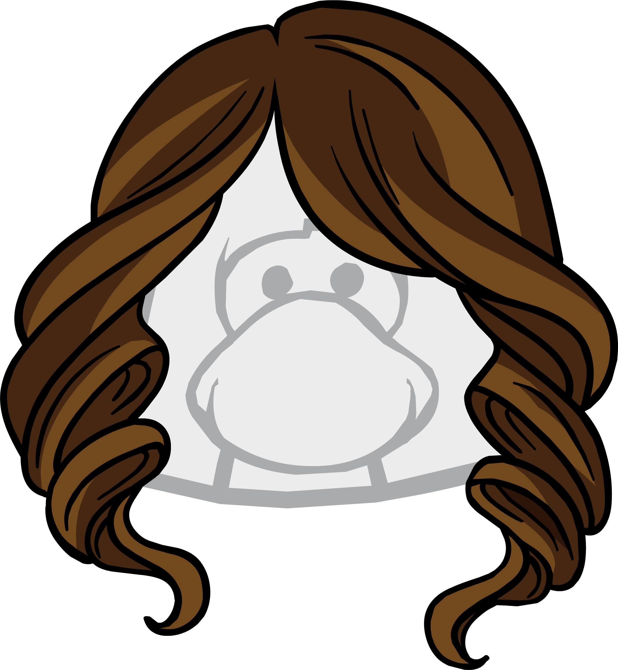 The Chocolate Club Penguin Wiki Fandom Powered By Wikia - Club Penguin Brown Hair (2115x2290)