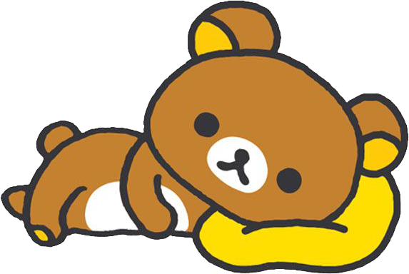 ใหญ่พอไหมคะ คิคิ - Rilakkuma Png (573x384)