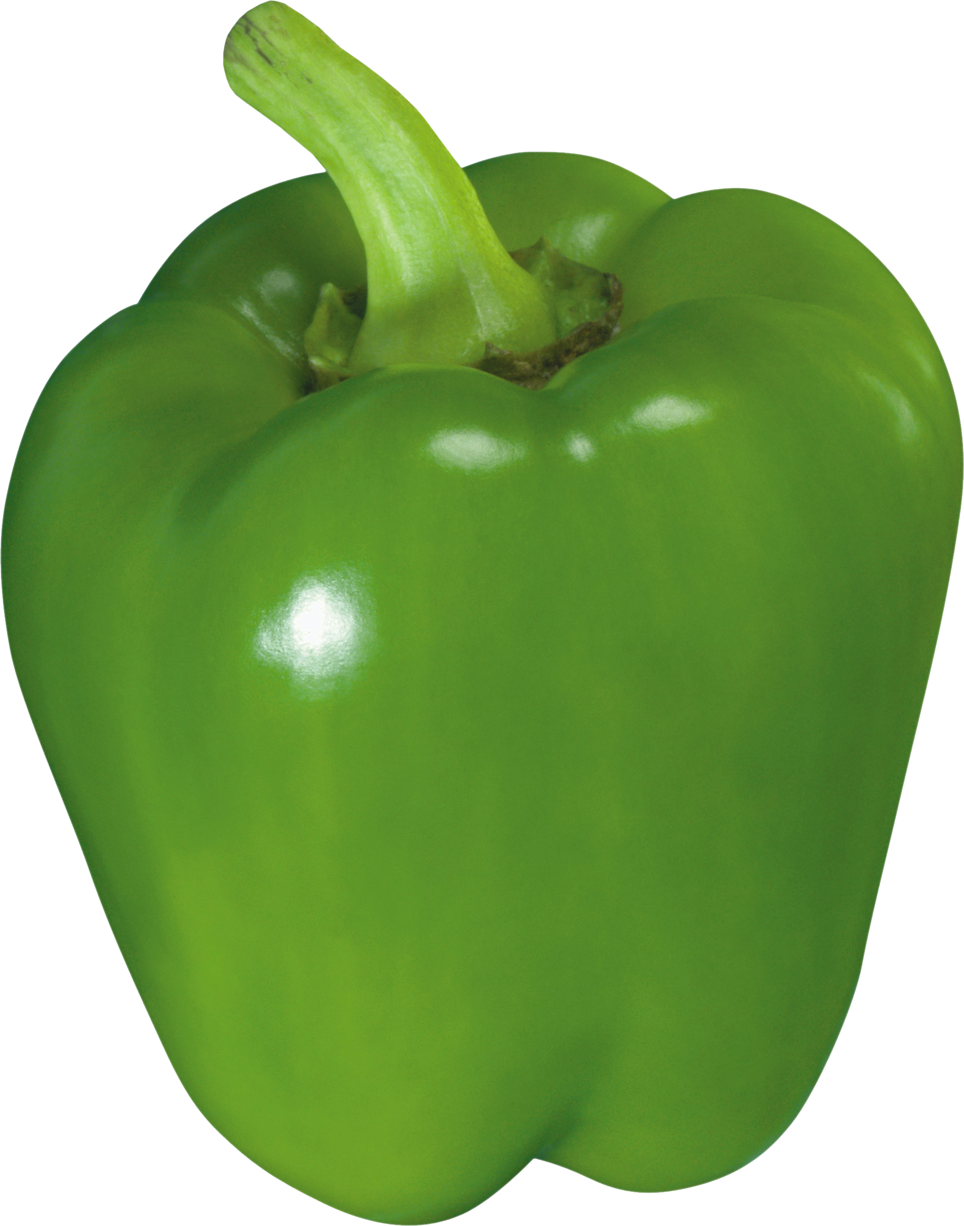 Capsicum Clipart Green Leafy Vegetable - Green Pepper Png (1879x2388)