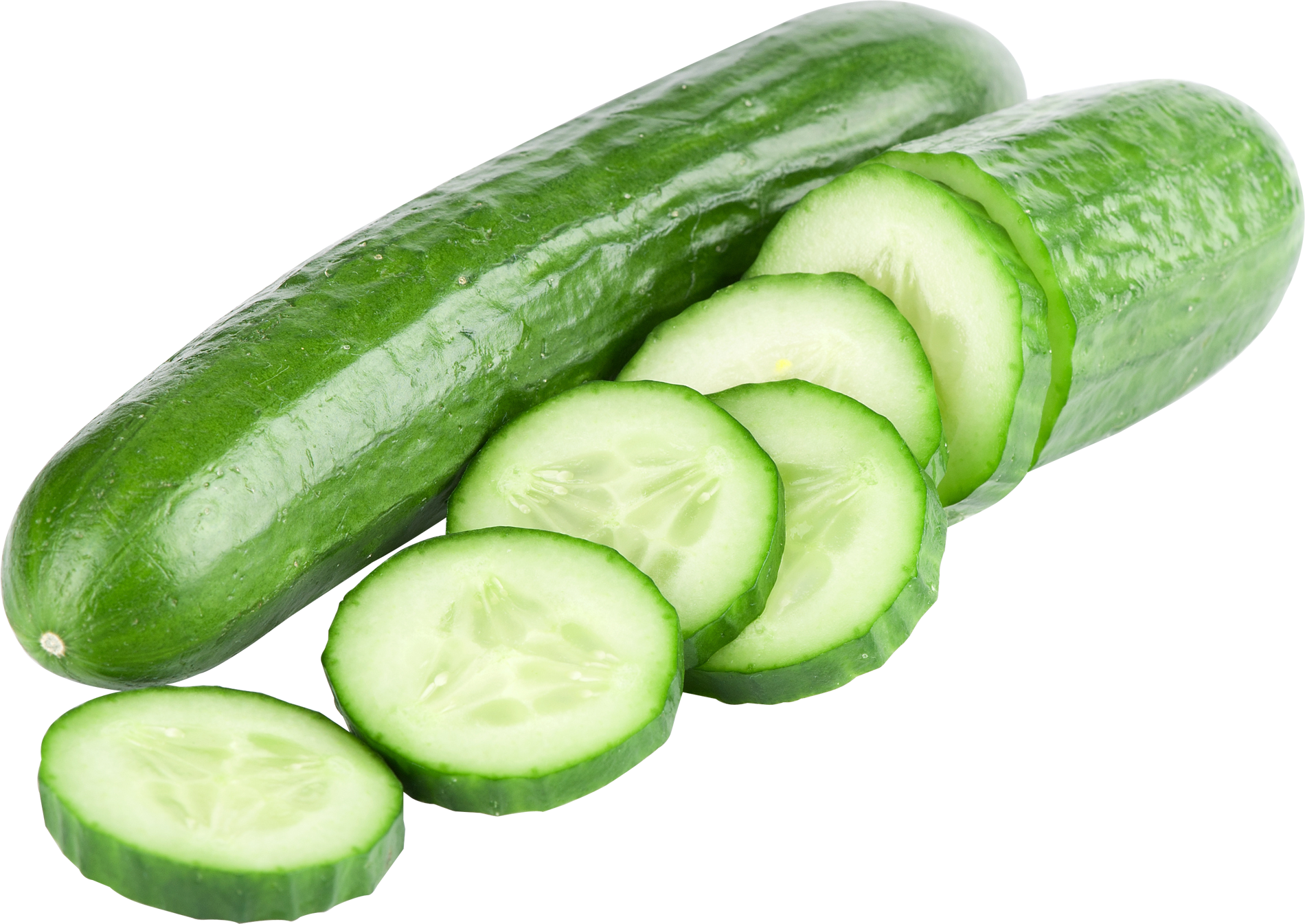Cucumber Clipart Transparent - Food Items In Summer Season (1900x1345)