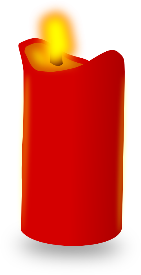 Clip On Candles - Portable Network Graphics (512x950)