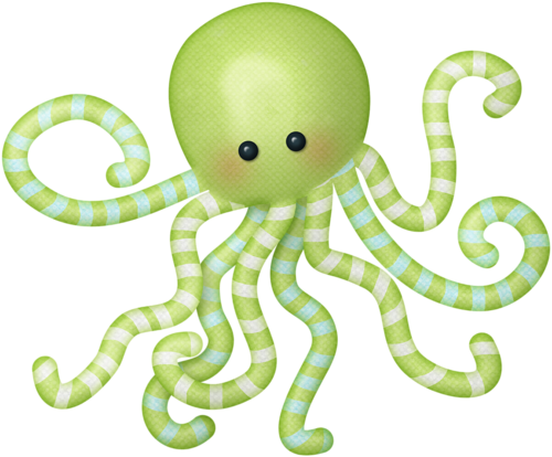 Dibujo - Animal Acuaticos Animados Png (500x414)