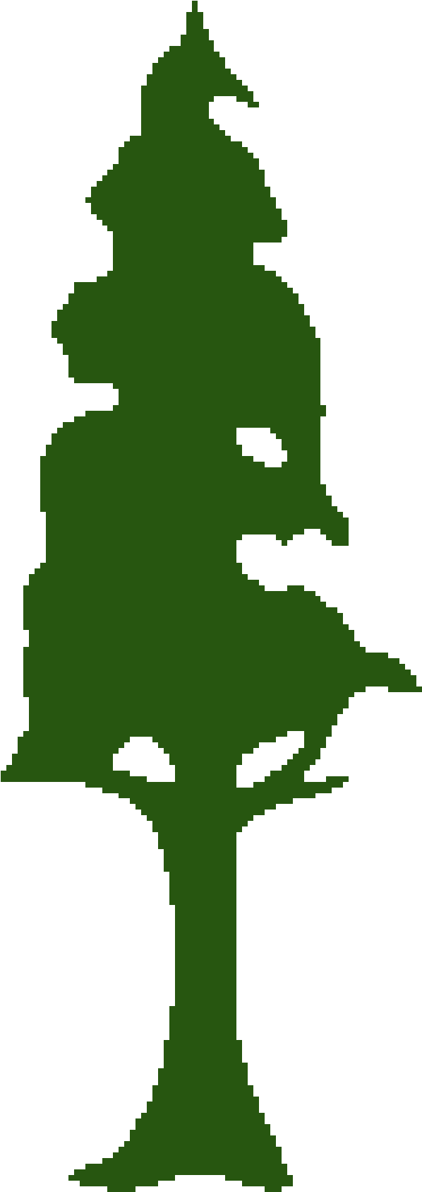 Redwood Tree Clip Art - Redwoods (612x1700)