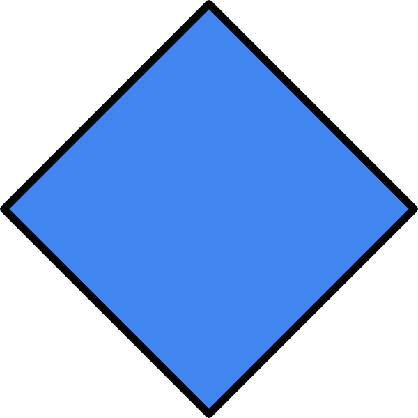 Blue Diamond 2 Clip Art At Clker - Blue Diamond 2 Clip Art At Clker (600x600)