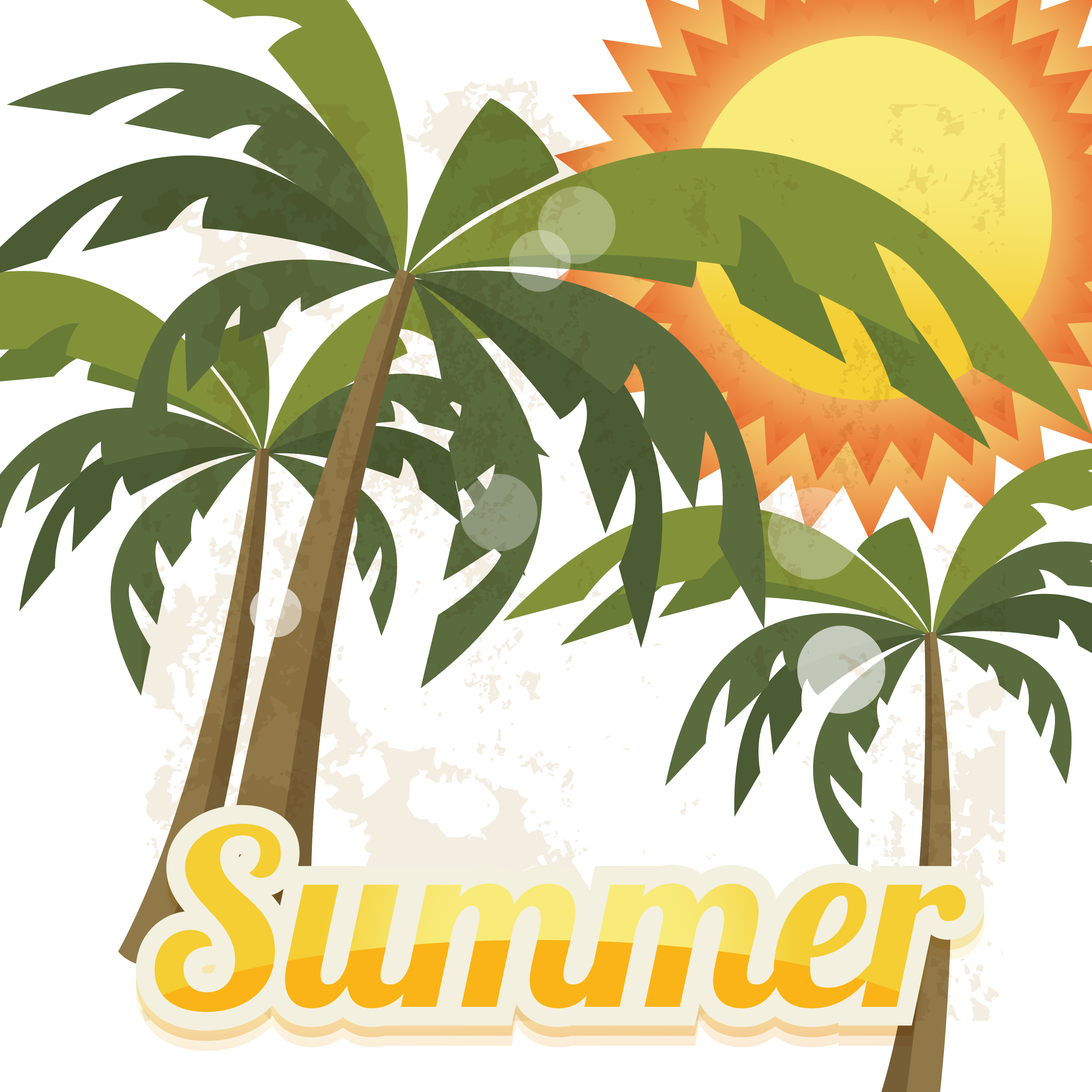 Summer Photography Euclidean Vector Illustration - Summer Photography Euclidean Vector Illustration (3333x3333)