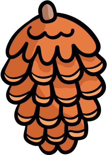 Pine Conifer Cone Clip Art Pine Cone 512 512 Transprent - Conifer Cone (512x512)