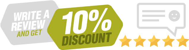 Write A Review And Get 10% Discount - Write A Review And Get A Discount (678x200)