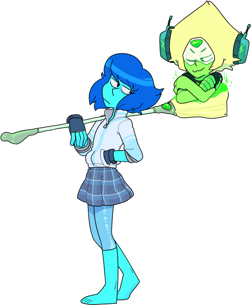 Su Art,steven Universe,фэндомы,lapis Lazuli,su Персонажи,peridot, - Discount Supervillain Steven Universe (882x1068)