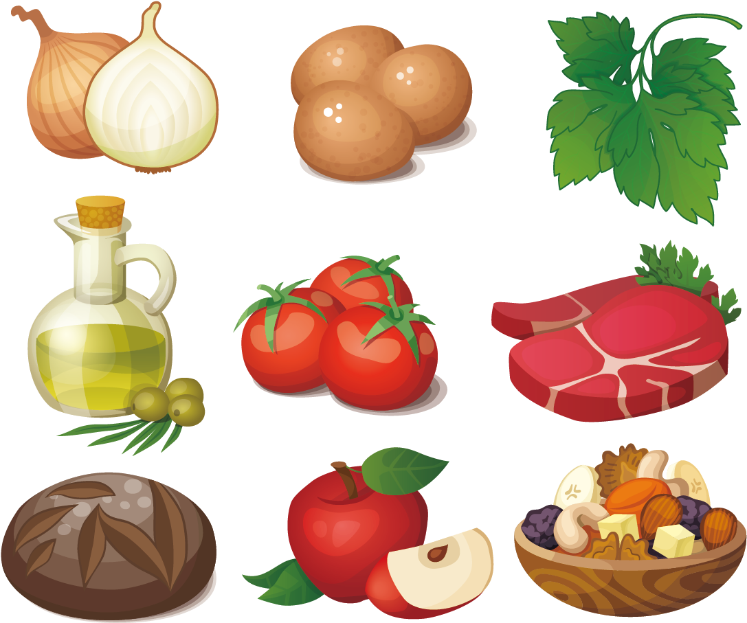 Raw Foodism Ingredient Clip Art - Raw Foodism Ingredient Clip Art (1181x1181)