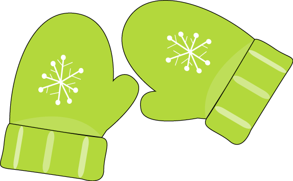 Mitten Cliparts - Mitten Clipart (573x354)