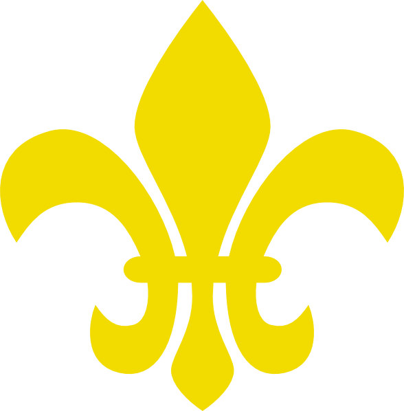 Cub Scout Fleur De Lis Clipart - Fleur De Lis Symbol France (588x598)