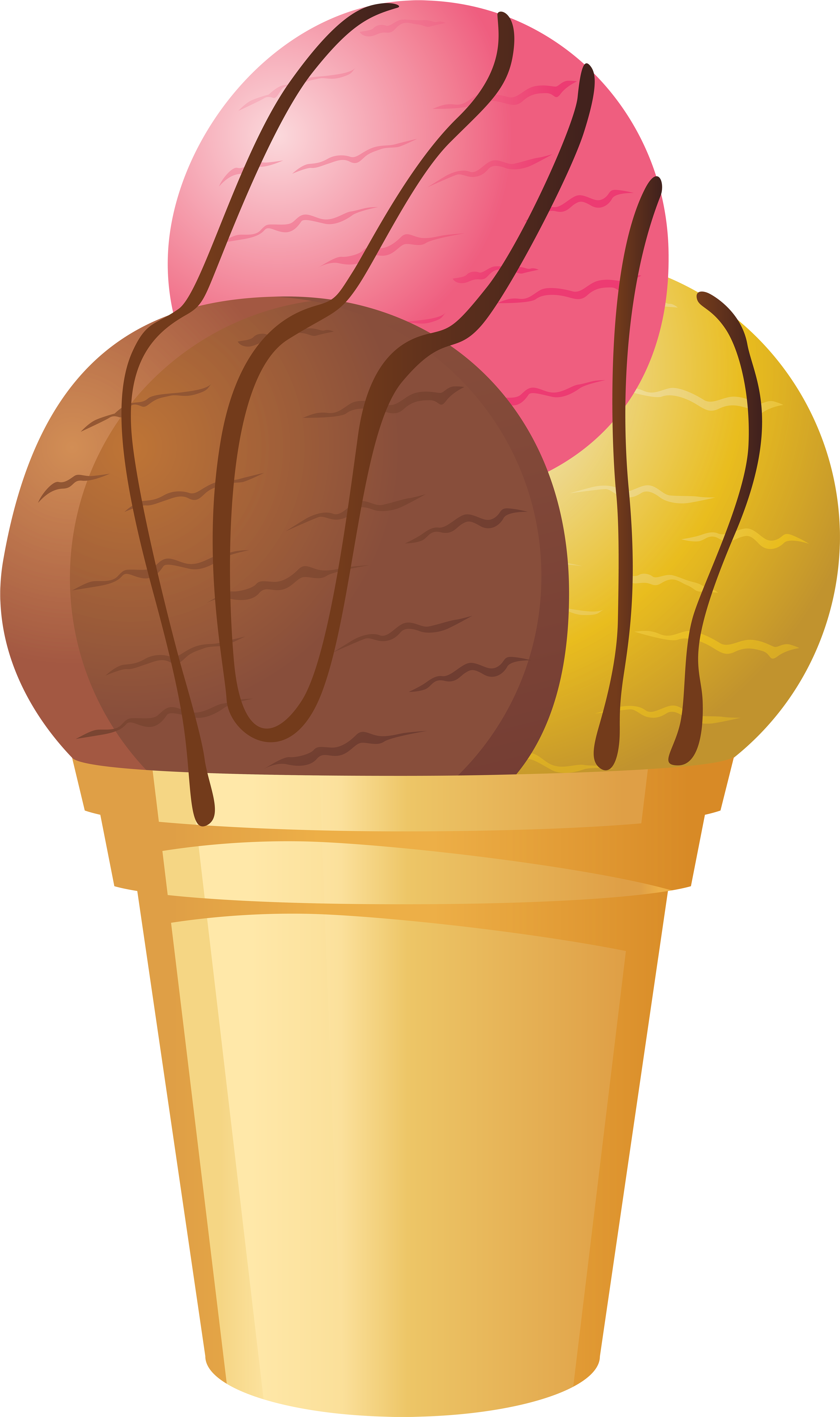 Ice Cream Dove Clipart - Clip Art (4743x8000)