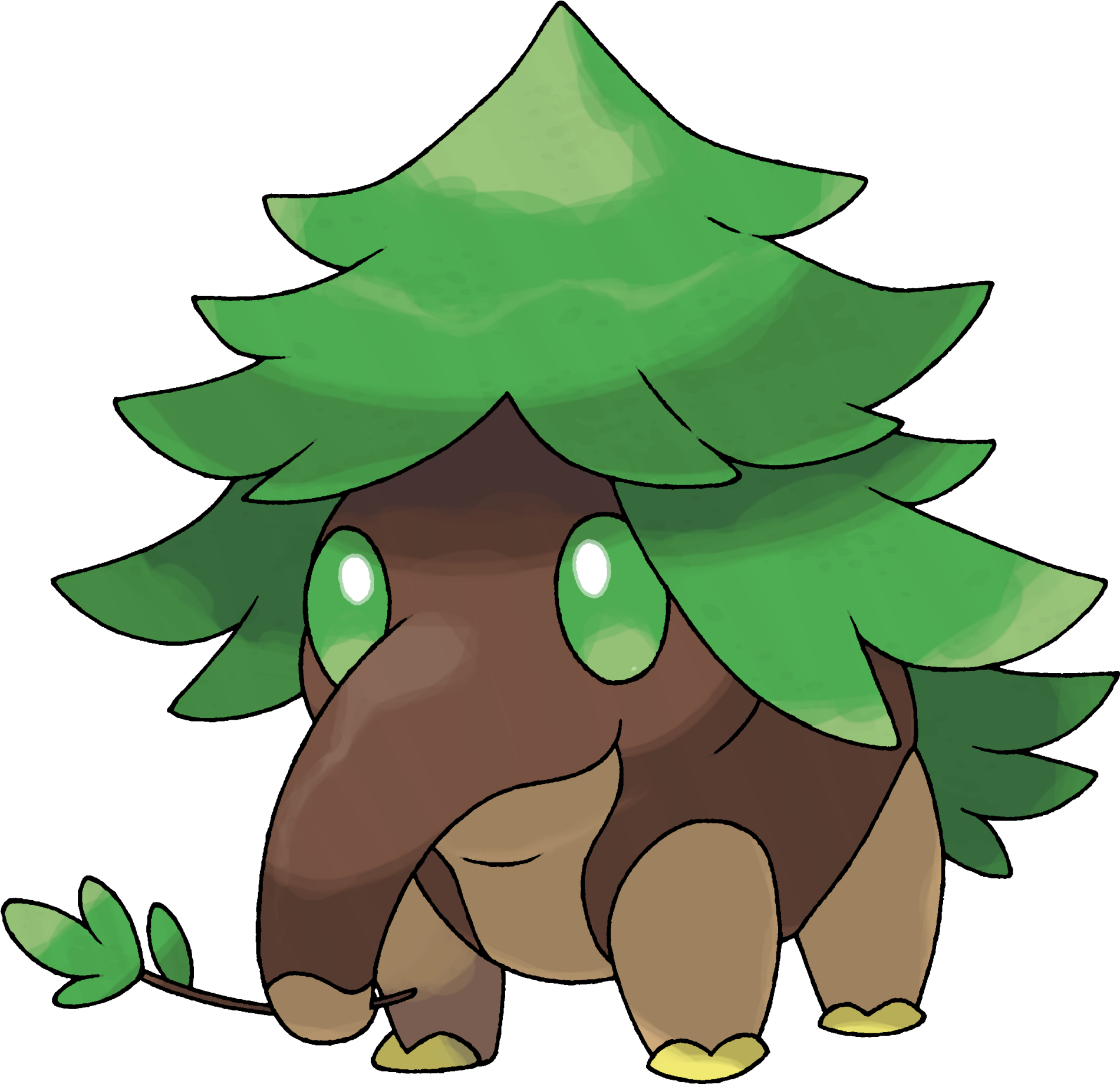Tree Branch Clipart - Alpint Pokemon (1900x1900)