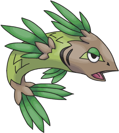 Pine Fish By Denki-mewten - Deviantart Pokemons Fake (440x474)