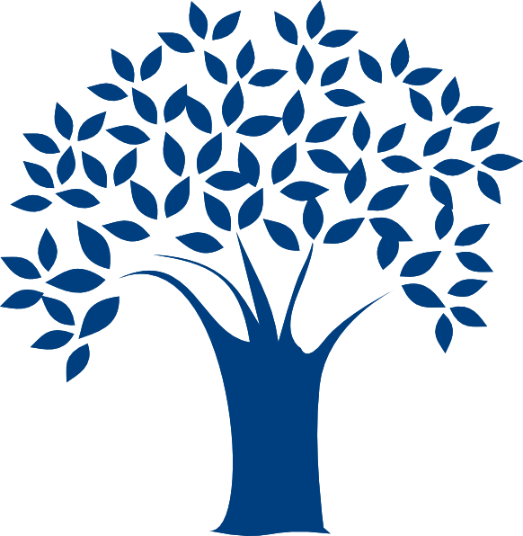 Tree With Leaves Clipart (582x596)