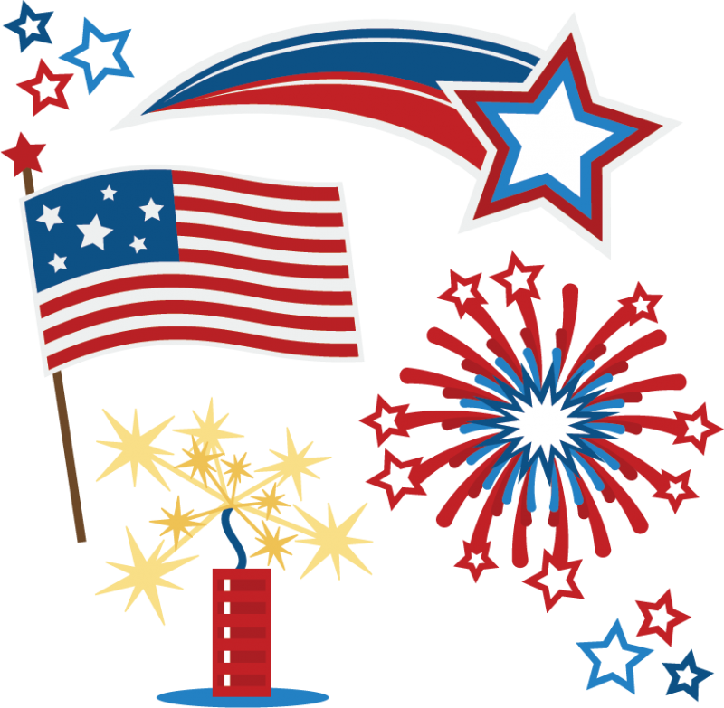 4th Of July Images Free - July 4th Clipart Transparent (800x783)