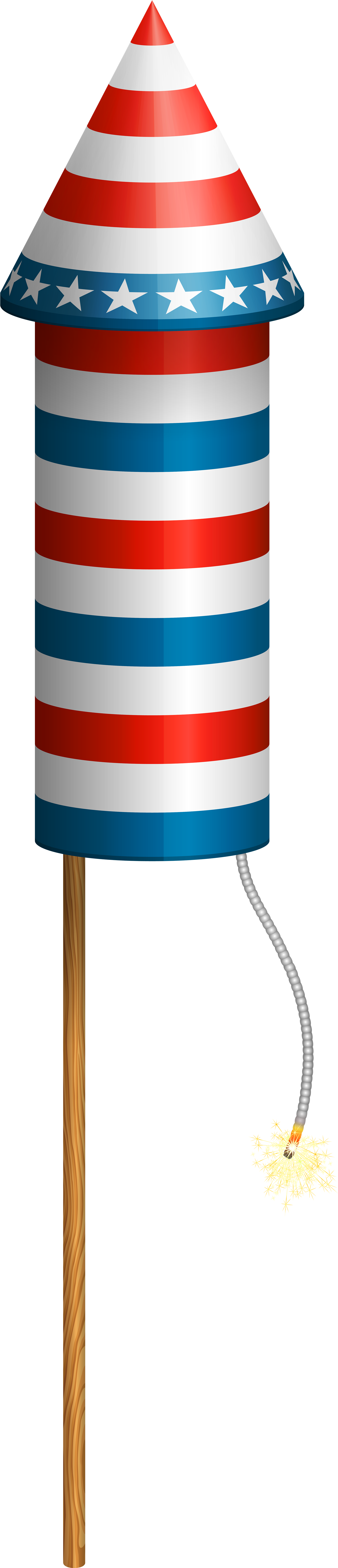 Sparklers Clipart 4th July - Speaker Wire (1912x8000)