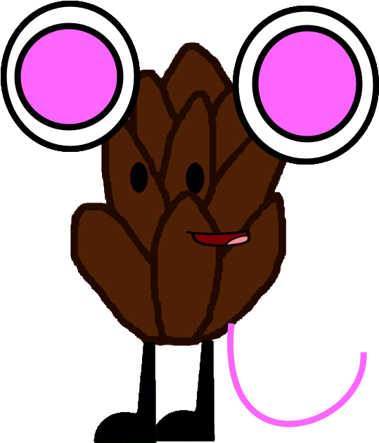 Pinecone As A Wererat By Thedrksiren - Brawl Of The Objects Pinecone (626x745)