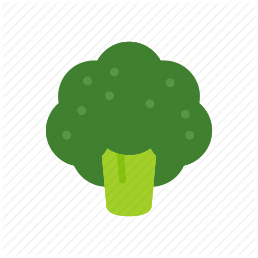 Broccoli, Colour, Food, Garden, Green, Vegetable Icon - Broccoli Icon (512x512)