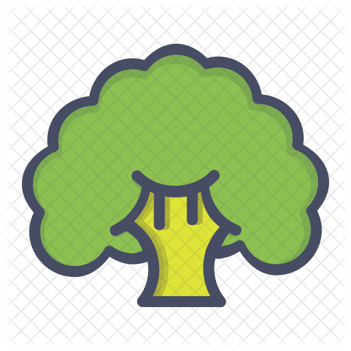 Broccoli Icon - Broccoli (512x512)