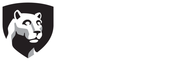 Penn State York Mark - Penn State Black And White (800x363)
