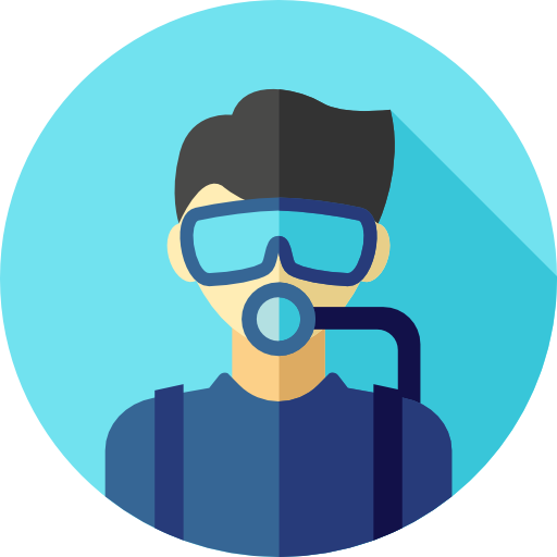 Marine Science / Oceanography - Diving Icon Png (512x512)