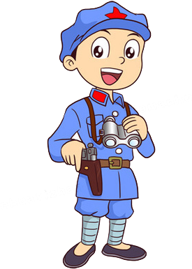 Cartoon Download Chinese Red Army Illustration - Soldier (591x591)