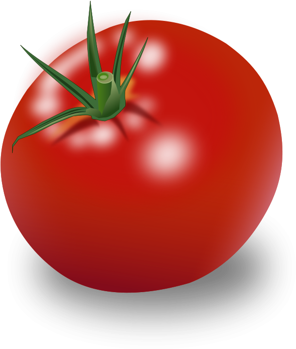 Food Cliparts Vegetables 22, Buy Clip Art - Ripe Tomato Clipart (800x746)