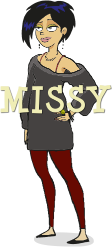 Missy Is The Daughter Of Playboy Diplomat Zeus - Cartoon (400x600)