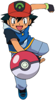 Pokeball - Ash Throwing Pokemon Ball (420x420)