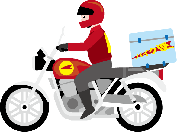 Motorcycle Delivery Clipart - Delivery Motorbike Clip Art (586x436)
