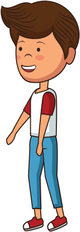 Young Man Cartoon - Icon (550x550)