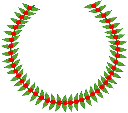 Garland Free Rose Wreath - Gear (566x800)