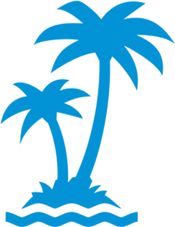 Icon Vacation - Palm Tree Icon Png (400x400)
