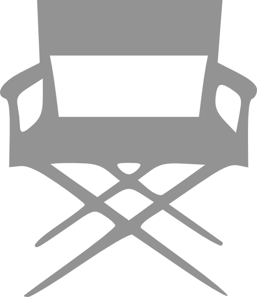 Directors Chair Clip Art (516x595)
