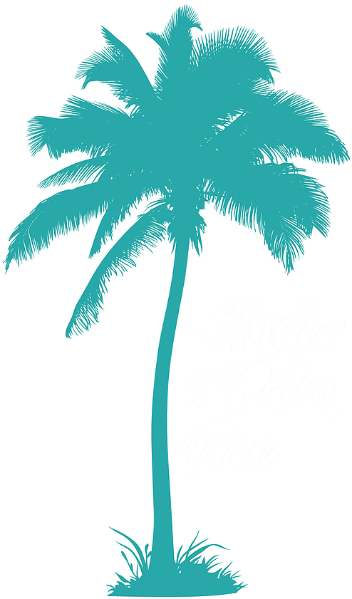 Under A Palm Tree Fashion Travel Photographer - Palm Tree Silhouette (493x860)