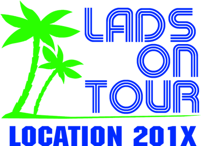 Lads On Tour Palm Tree - T-shirt (500x500)