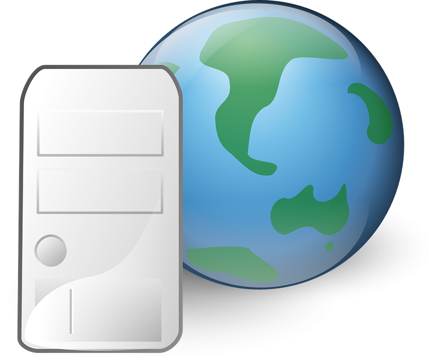 Cloud Server Cliparts - Web Server Icon Png (869x720)