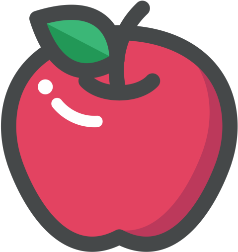 Basket, Fruit Basket, Fruits, Grapes, Pear Icon - Apple Fruit Icon Png (834x834)
