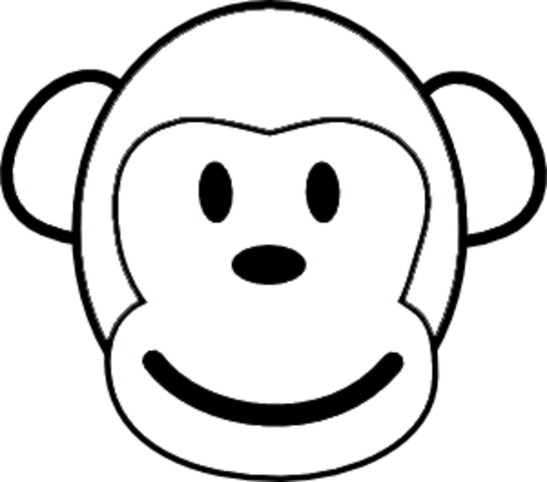 M Is For Monkey (600x528)
