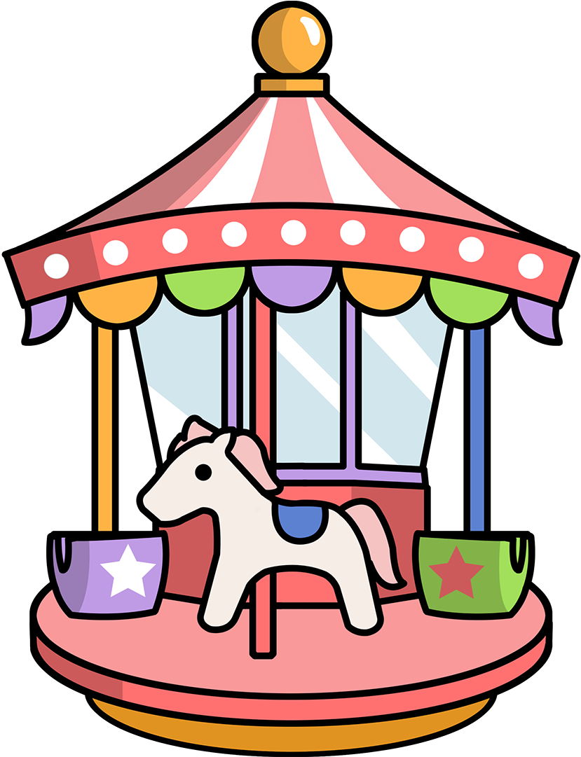 Amusement Park Clipart Map Amusement Park Clipart If - Park (968x1200)