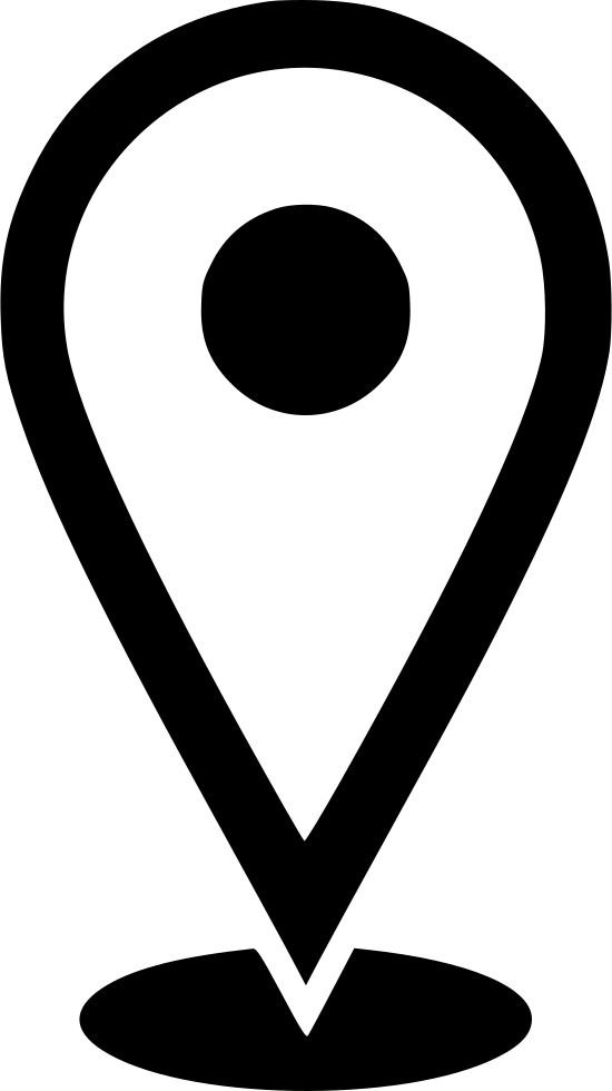 Location Point Gps Dot Svg Png Icon Free Download - Map (550x980)