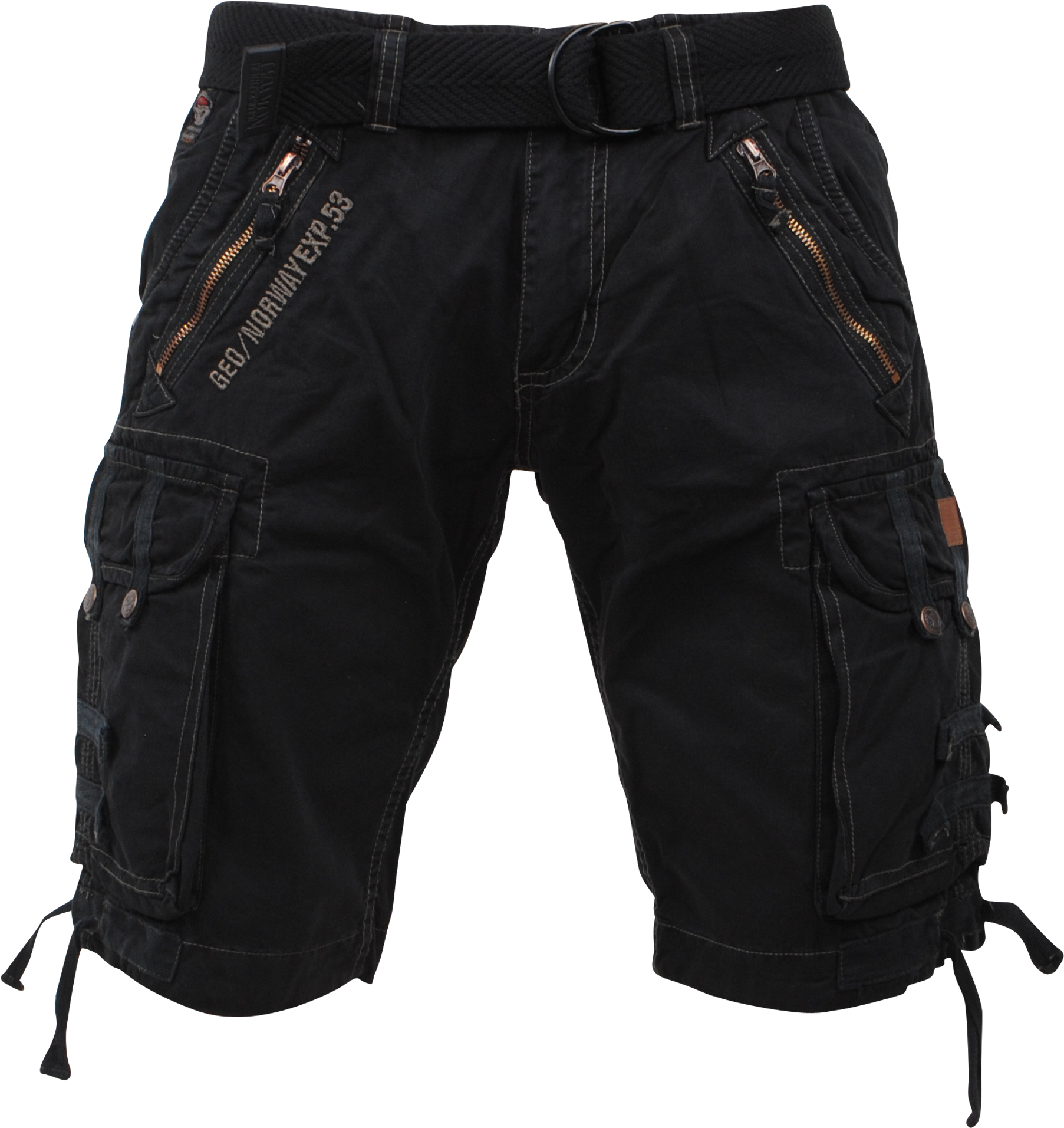 Men's Shorts With Free Belt - Mens 3 4 Shorts (2000x2000)