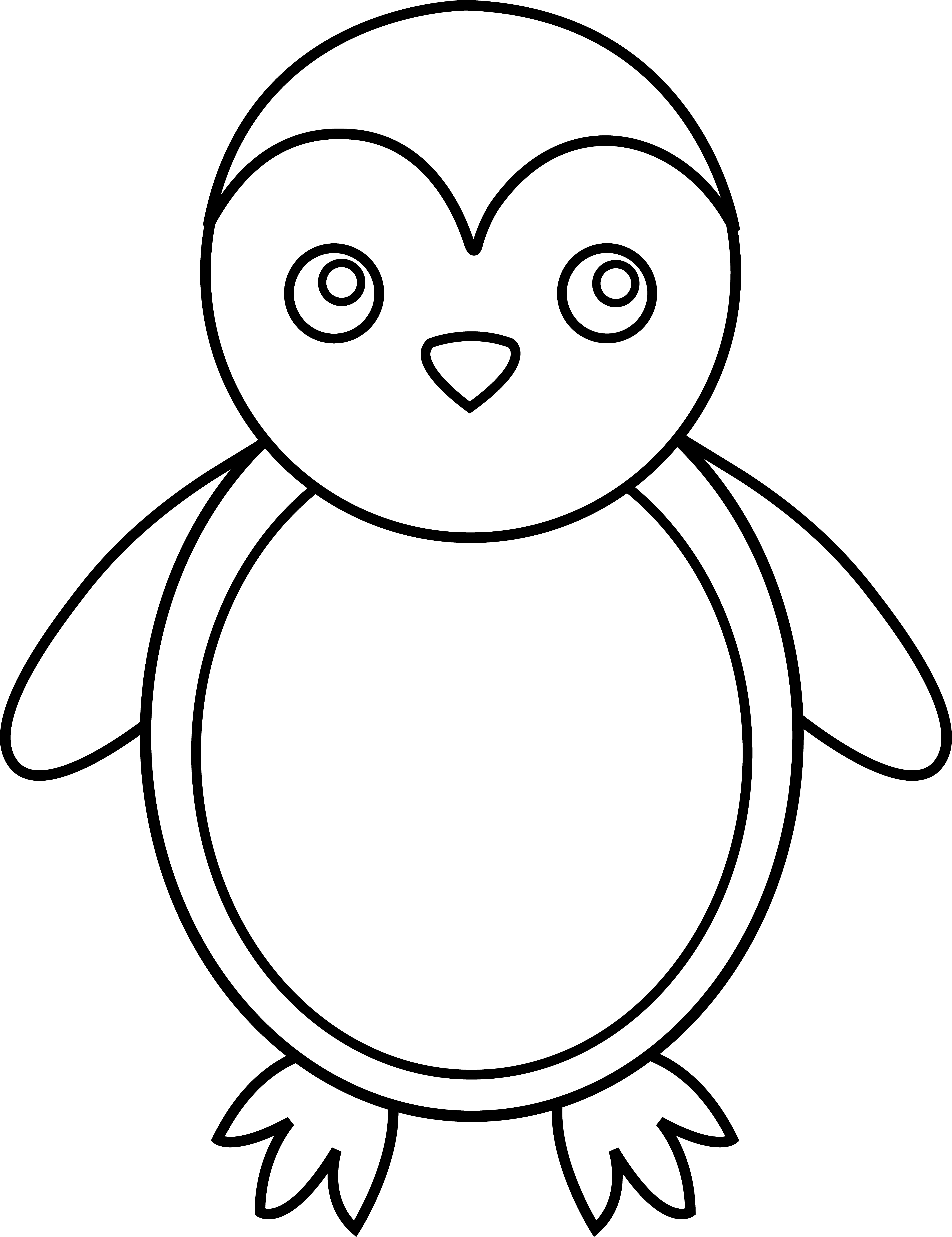 Penguin Antarctica Drawing Clip Art - Penguin Antarctica Drawing Clip Art (5264x6841)