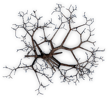 Looking Out The Window On A Dark Stormy Night As A - Line Art (374x343)