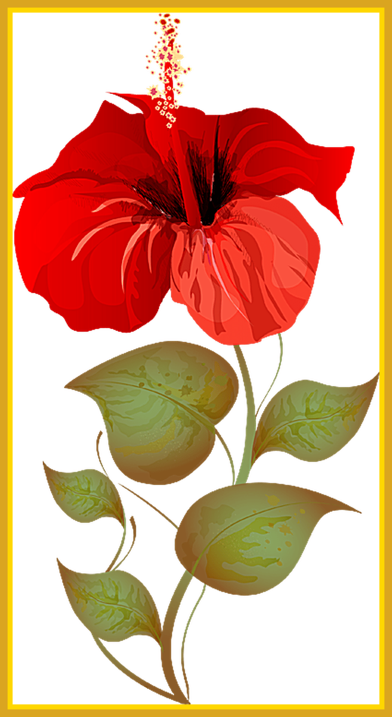 Unbelievable Pontiac U Rebellion An Overview Clip Art - Hibiscus Plant Clipart (785x1435)
