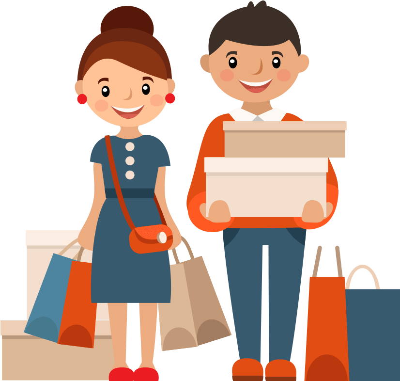 Attractive Design Customer Clipart Happy 3 Station - Tuyển Dụng Nhân Viên Bán Hàng (1020x800)