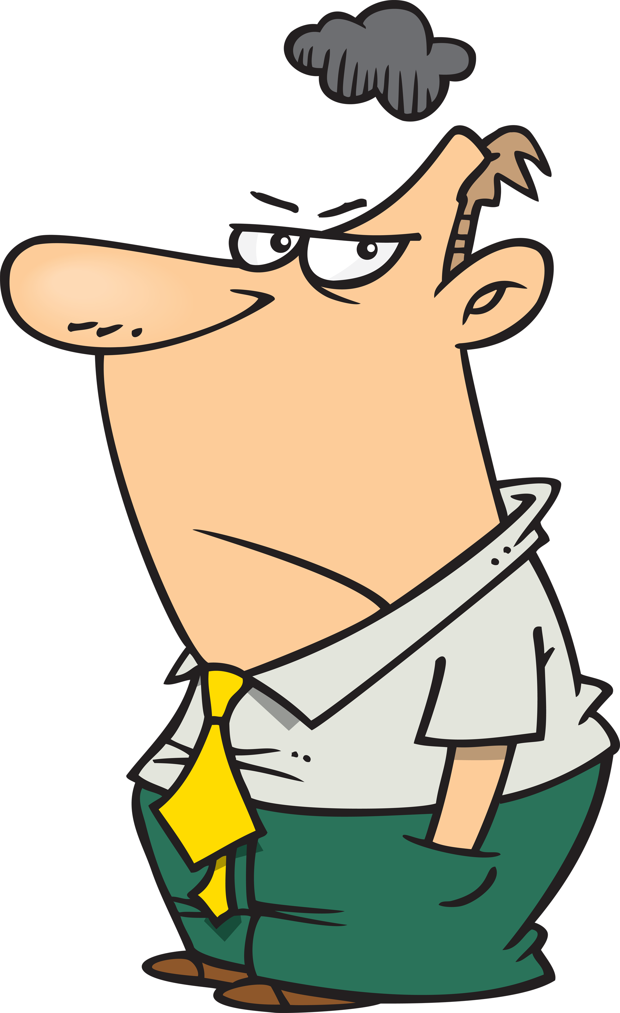 Sellers, If You Make Your Home Hard To Show, It May - Grumpy Cartoon (2000x3265)